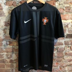 Nike Portugal Jersey - Black/Logo - Medium